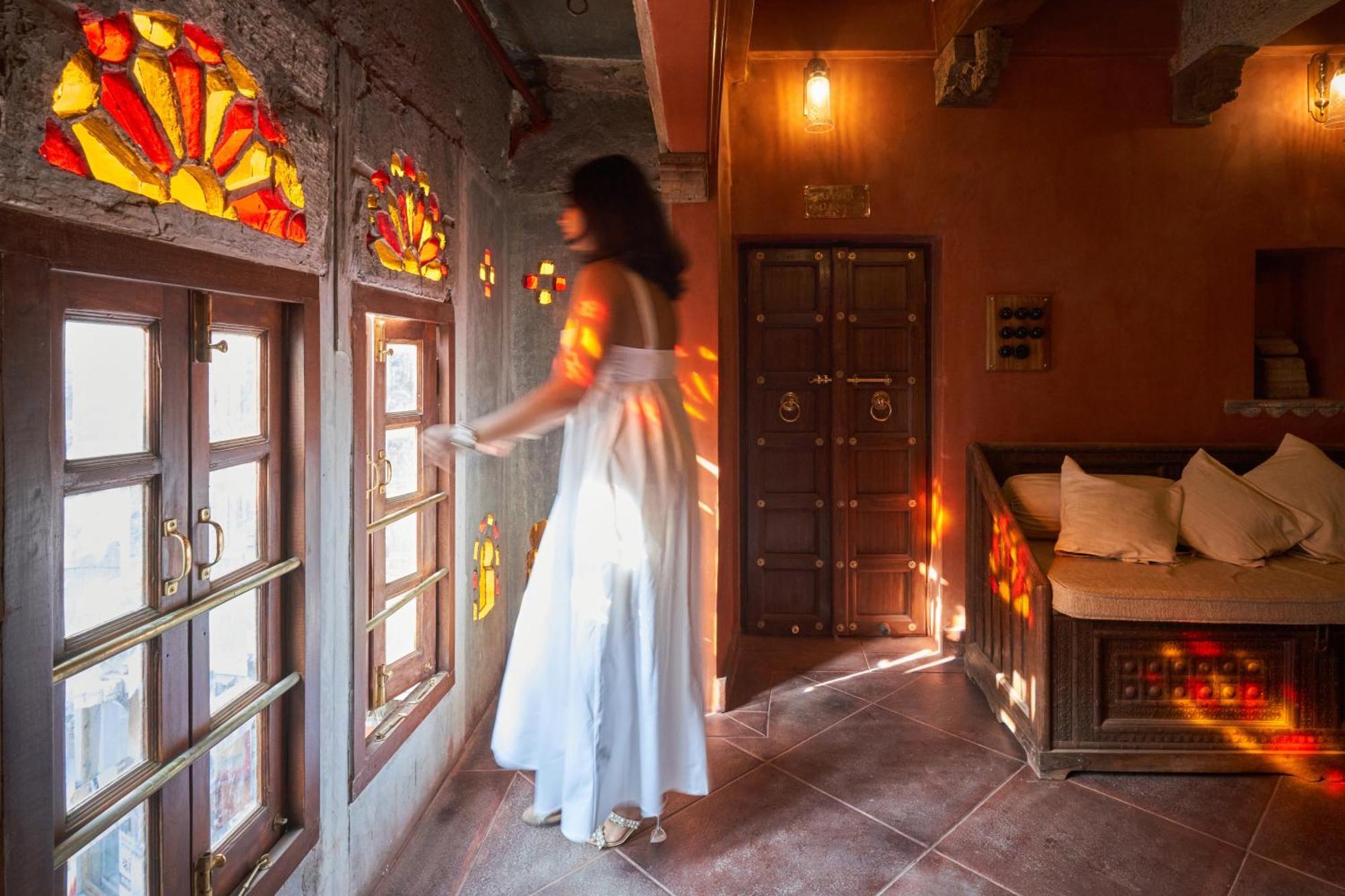 Hotel Kaladwas Lal Haveli à Udaipur Extérieur photo