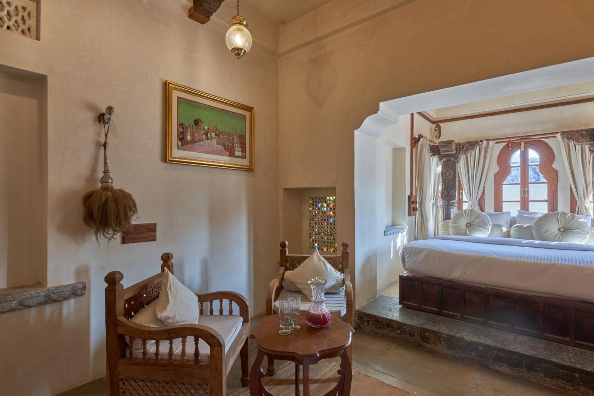 Hotel Kaladwas Lal Haveli à Udaipur Extérieur photo